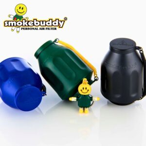 Smoke Buddy Original Personal Air Filter - High-Capacity Odor Eliminator with LED Keychain