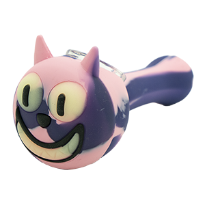 Chester 4" Silicone Hand Pipe - Durable Food-Grade Silicone Glass Hybrid (GHP-637)