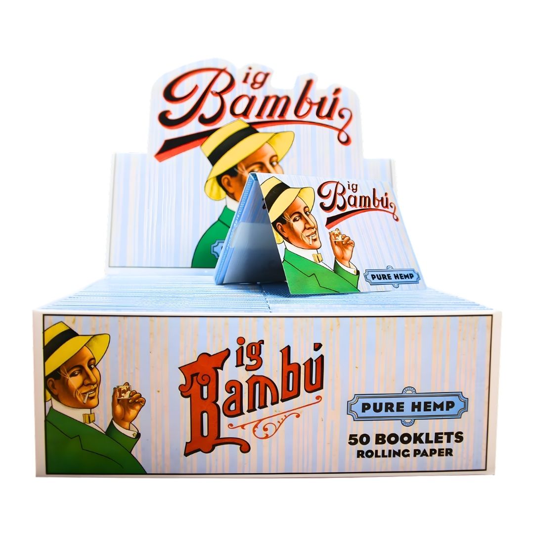 BIG BAMBU PURE HEMP ROLLING PAPERS IMAGE-1