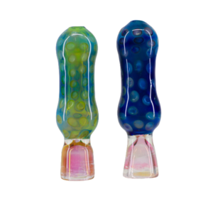 CHL-259 Bubble Wide Stem Chillum – 3" Heavy-Duty Borosilicate Glass Pipe