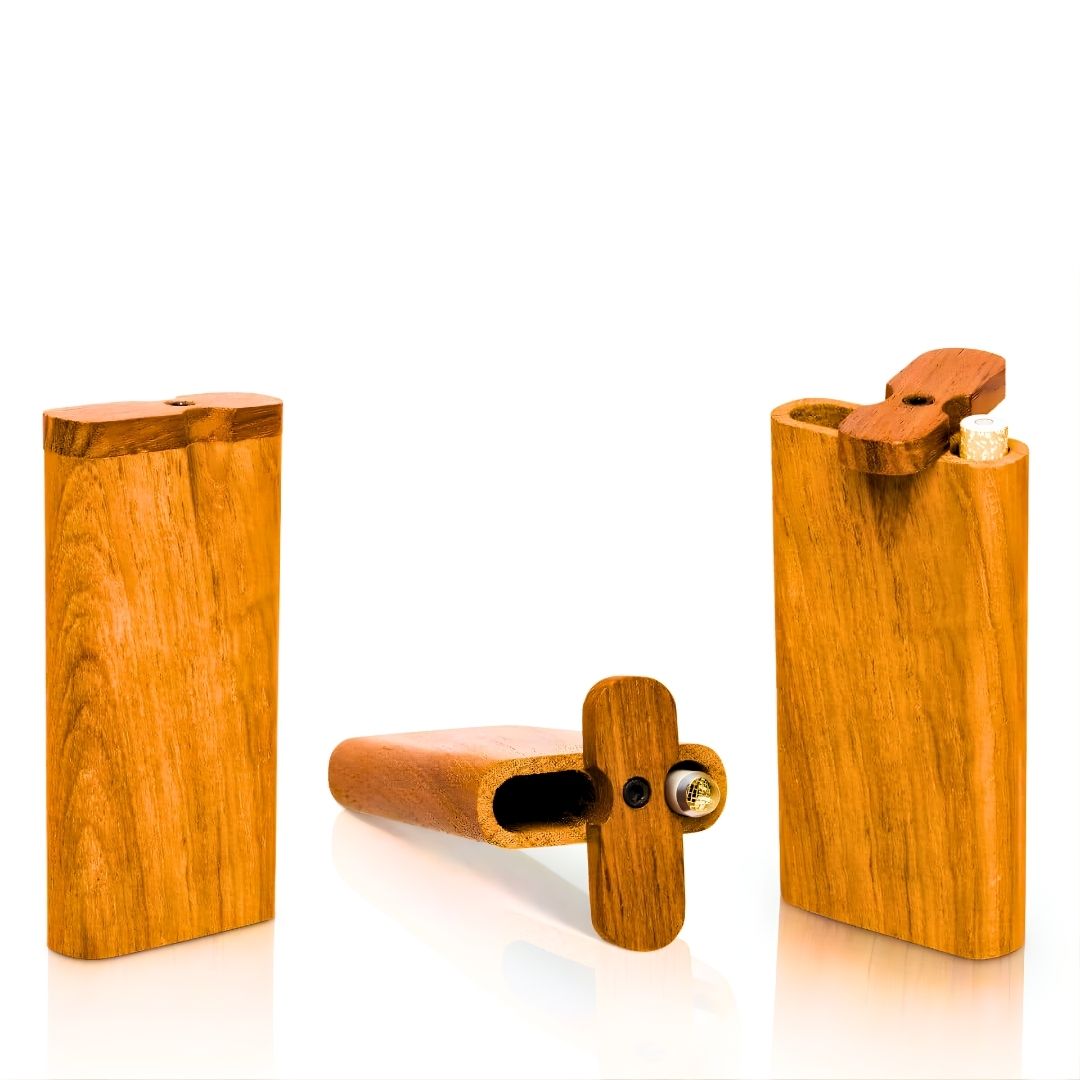 4 WOOD DUGOUTS LARGE MIXED COLORS-1