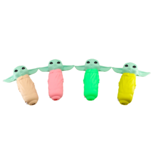 BABY YODA SILICONE HAND PIPE GHP-654