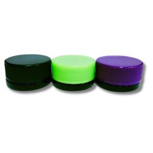 Medium UV-Plated Glass Storage Jar - Light-Shielding Herb Container