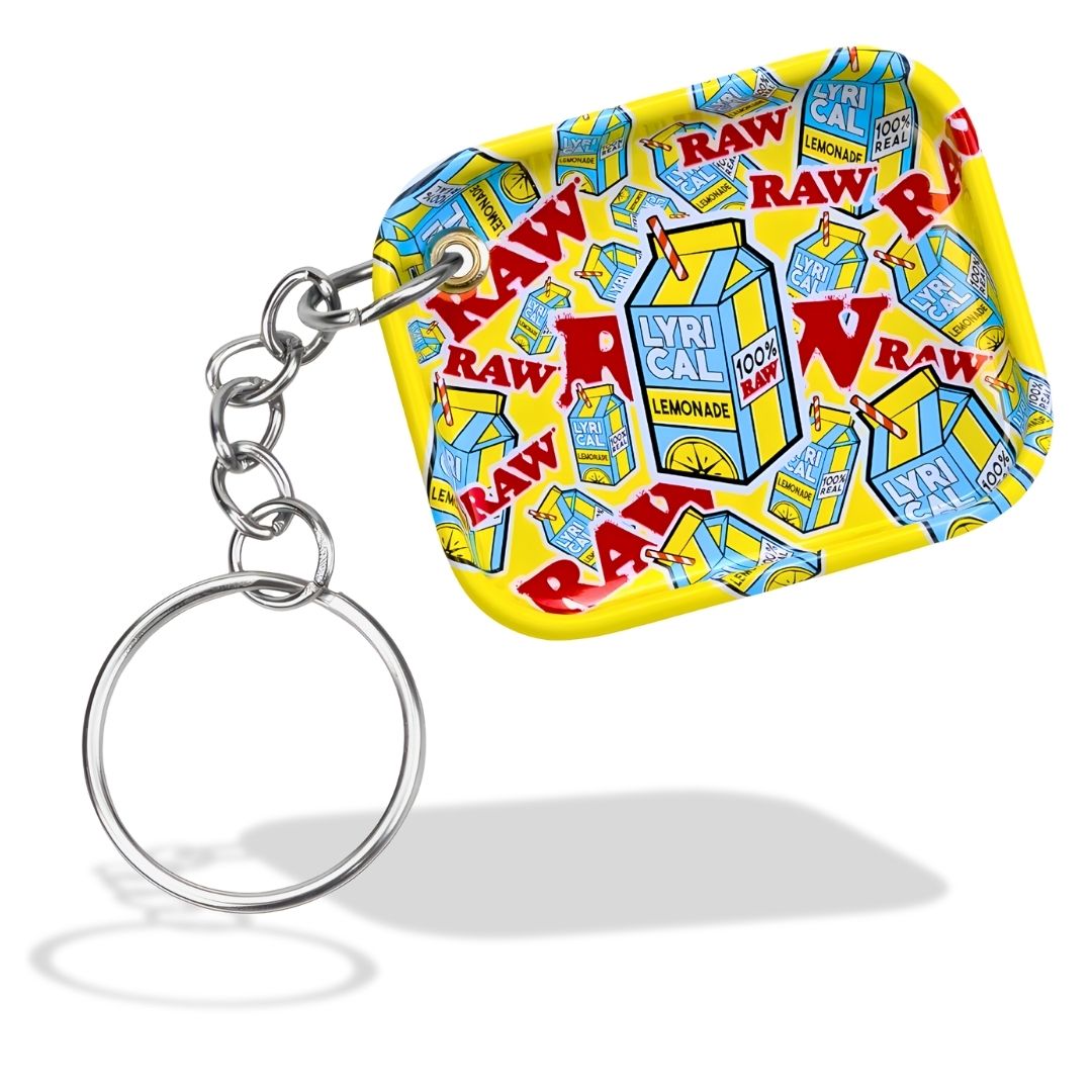 RAW LYRICAL LEMONADE KEYCHAIN TINY ROLLING TRAY-1