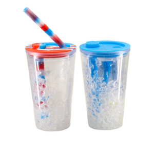 SIL-049 FREEZABLE SILICONE CUP WATER PIPE SKU 110592
