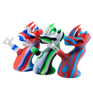 SIL-134 6" SILICONE RHINO WATER PIPE SKU 113829
