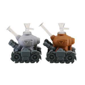 4" SILICONE CARTOON TANK WATER PIPE SIL-158