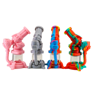 SIL-161 SILICONE FISH CANNON WATER PIPE SKU 114564