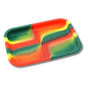 Large Silicone Dab Tray Mat - Heat-Resistant & Non-Stick "Dab Inc" Series 12"X8"