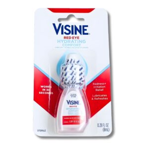 Visine Red Eye Comfort Relief Drops - 6 Count Value Display