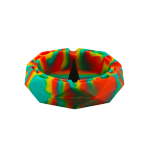 Silicone Geometric Debowler Ashtray - Heat-Resistant & Indestructible Series