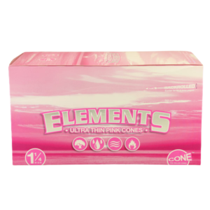 Elements Pink 1 1/4 Pre-Rolled Cones - 6-Pack (32 Count Retail Display)