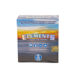 Elements Classic King Size Slim Rice Papers - 50 Count Bulk Retail Display