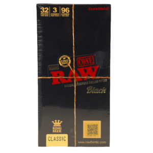 RAW CONE BLK KS